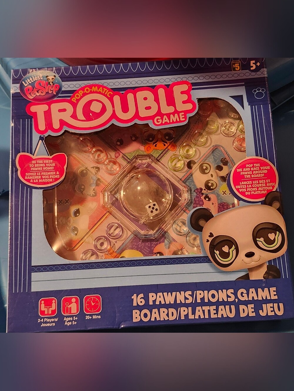 Pop-O-Matic Trouble Game – Littlest Pet Shop